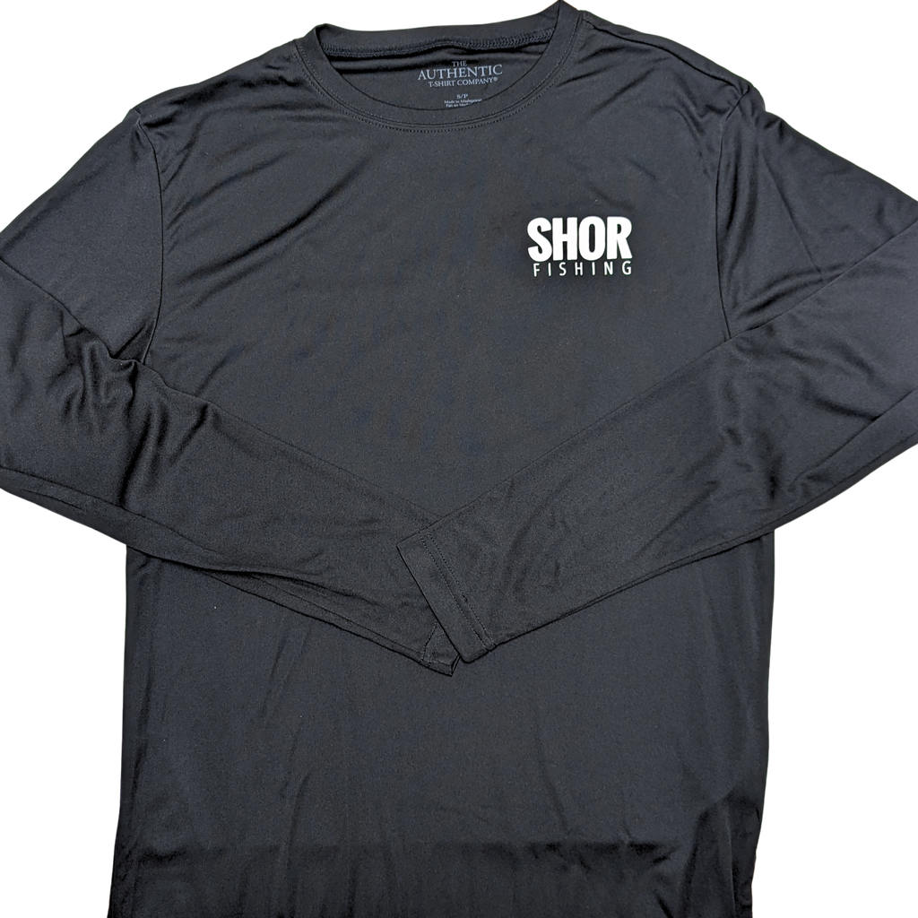 SHOR - Black Performance Shirt | SHOR FISHING
